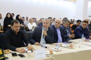حضور مدیرکل و رئیس شورای هماهنگی راه و شهرسازی آذربایجان‌غربی در جلسه شورای اداری شهرستان باروق و چهاربرج