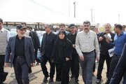 ببینید | بازدید وزیر راه و شهرسازی از پایانه مرزی چذابه و خدمت رسانی به زائران اربعین