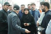 ببینید | بازدید وزیر راه و شهرسازی از پایانه مرزی چذابه و خدمت رسانی به زائران اربعین