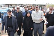 ببینید | بازدید وزیر راه و شهرسازی از پایانه مرزی چذابه و خدمت رسانی به زائران اربعین