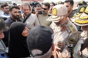ببینید | بازدید وزیر راه و شهرسازی از پایانه مرزی چذابه و خدمت رسانی به زائران اربعین