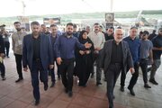 ببینید | بازدید وزیر راه و شهرسازی از پایانه مرزی چذابه و خدمت رسانی به زائران اربعین