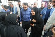ببینید | بازدید وزیر راه و شهرسازی از پایانه مرزی چذابه و خدمت رسانی به زائران اربعین