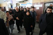 ببينيد |بازدید وزیر راه و شهرسازی از پایانه مرزی شلمچه و خدمت رسانی به زائران اربعین