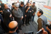 ببینید | بازدید وزیر راه و شهرسازی از ایستگاه راه آهن شلمچه و طی مسیر به سمت خرمشهر
