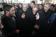 ببینید | بازدید وزیر راه و شهرسازی از ایستگاه راه آهن شلمچه و طی مسیر به سمت خرمشهر