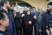 ببینید | بازدید وزیر راه و شهرسازی از ایستگاه راه آهن شلمچه و طی مسیر به سمت خرمشهر