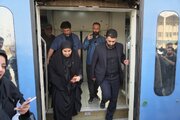ببینید | بازدید وزیر راه و شهرسازی از ایستگاه راه آهن شلمچه و طی مسیر به سمت خرمشهر