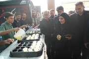ببینید | بازدید وزیر راه و شهرسازی از ایستگاه راه آهن شلمچه و طی مسیر به سمت خرمشهر