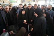 ببینید | بازدید وزیر راه و شهرسازی از ایستگاه راه آهن شلمچه و طی مسیر به سمت خرمشهر