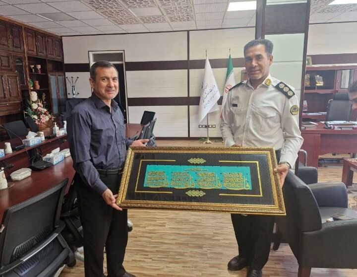 تقدیر فرمانده پلیس راه شمال سیستان و بلوچستان از مدیرکل راه و شهرسازی برای کاهش چشمگیر تصادفات جادهای با توسعه بزرگراهها