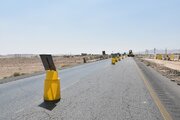 نظارت مدیرکل راه  وشهرسازی استان سمنان بر روند احداث باند جدید محور سرخه-سمنان