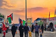 گزارش تصویری// پایانه مرزی تمرچین امروز نیز با افزایش چشمگیر تردد زائرین اربعین حسینی