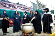 گزارش تصویری// پایانه مرزی تمرچین امروز نیز با افزایش چشمگیر تردد زائرین اربعین حسینی