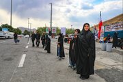 گزارش تصویری// پایانه مرزی تمرچین امروز نیز با افزایش چشمگیر تردد زائرین اربعین حسینی