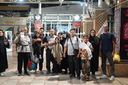 ببینید| تررد روان زائران از پایانه مرزی چذابه
