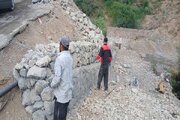 ببینید|️ ادامه عملیات بهسازی و ترانشه برداری محور روستایی همه جا از توابع محور کرج کندوان