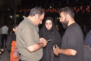 ببینید| دیدار چهره‌به‌چهره مدیرکل راه و شهرسازی استان اصفهان و معاونین در موکب خدمت گلستان شهداء