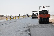 نظارت مدیرکل راه  وشهرسازی استان سمنان بر روند اجرای مرحله پایانی احداث باند جدید محور سرخه-سمنان