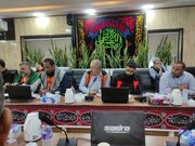 ببینید | فعالیت تیم اعزامی اداره‌کل راهداری و حمل‌ و نقل جاده‌ای سیستان و بلوچستان در پایانه مرزی شلمچه در راستای خدمت‌رسانی به زائران اربعین حسینی