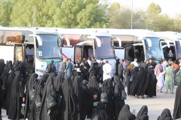 اعزام قریب به ۲۲۰۰ زائر از جنوب سیستان و بلوچستان به مرزهای هدف اربعین کشور