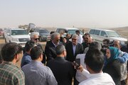 ببینید| بازدید استاندار سیستان و بلوچستان از عملیات ساخت ۳۰ کیلومتر بزرگراه در مسیر زاهدان - بیرجند