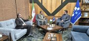 ببینید| نشست مشترک مدیرکل راه وشهرسازی با مدیرکل صدا وسیمای مرکز خوزستان