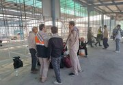 ببینید|فعالیت شبانه روزی همکاران راهداری و حمل و نقل جادهای خراسان جنوبی در پایانه برکت مرز مهران