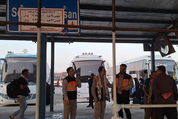 ببینید|فعالیت شبانه روزی همکاران راهداری و حمل و نقل جاده‌ای خراسان جنوبی در پایانه برکت مرز مهران