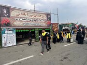 تداوم ارائه خدمات به زائران اربعین حسینی در موکب طریق آبادانی اداره کل راه و شهرسازی آذربایجان‌غربی