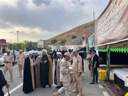 تداوم ارائه خدمات به زائران اربعین حسینی در موکب طریق آبادانی اداره کل راه و شهرسازی آذربایجان‌غربی