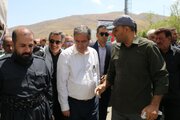 تداوم ارائه خدمات به زائران اربعین حسینی در موکب طریق آبادانی اداره کل راه و شهرسازی آذربایجان‌غربی
