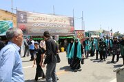 تداوم ارائه خدمات به زائران اربعین حسینی در موکب طریق آبادانی اداره کل راه و شهرسازی آذربایجان‌غربی