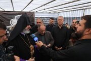 تداوم ارائه خدمات به زائران اربعین حسینی در موکب طریق آبادانی اداره کل راه و شهرسازی آذربایجان‌غربی