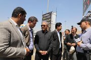 تداوم ارائه خدمات به زائران اربعین حسینی در موکب طریق آبادانی اداره کل راه و شهرسازی آذربایجان‌غربی
