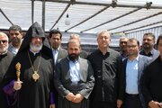 تداوم ارائه خدمات به زائران اربعین حسینی در موکب طریق آبادانی اداره کل راه و شهرسازی آذربایجان‌غربی