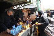 تداوم ارائه خدمات به زائران اربعین حسینی در موکب طریق آبادانی اداره کل راه و شهرسازی آذربایجان‌غربی