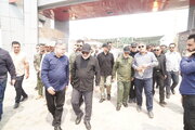 ببینید| بازدید رئیس ستاد اربعین کشور از مرز چذابه