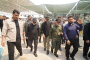 ببینید| بازدید رئیس ستاد اربعین کشور از مرز چذابه