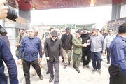 ببینید| بازدید رئیس ستاد اربعین کشور از مرز چذابه