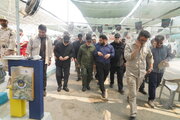 ببینید| بازدید رئیس ستاد اربعین کشور از مرز چذابه