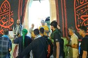 ببینید|پذیرایی از زائران اربعین حسینی در پایانه مرزی مهران توسط موکب فعالان حمل و نقل و راهداری استان البرز