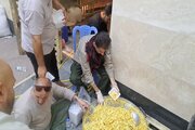 ببینید|پذیرایی از زائران اربعین حسینی در پایانه مرزی مهران توسط موکب فعالان حمل و نقل و راهداری استان البرز