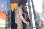ببینید|کنترل و نظارت بر ناوگان حمل و‌ نقل مسافری در پایانه مرزی برکت توسط کارکنان اداره کل راهداری و‌حمل و نقل جاده ای استان البرز
