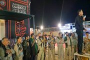 ببینید|مراسم عزاداری اربعین سرو و سالار شهیدان حضرت اباعبدالله الحسین (ع) در موکب شهدای حمل و نقل و راهداری استان البرز در پایانه مرزی مهران