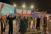 ببینید|مراسم عزاداری اربعین سرو و سالار شهیدان حضرت اباعبدالله الحسین (ع) در موکب شهدای حمل و نقل و راهداری استان البرز در پایانه مرزی مهران