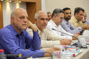 نشست مدیرکل راه و شهرسازی لارستان با اعضای کارگروه مشورتی عمران نماینده مردم در مجلس شورای اسلامی