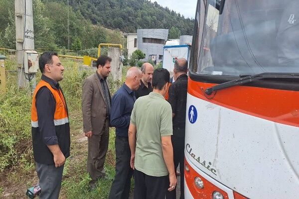 بازدید مجریان طرح کنترل دروازه ای سازمان راهداری در عوارضی آزادراه رشت- قزوین بازدید مجریان طرح کنترل اربعین