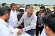 ببینید| بازدید مدیرعامل سازمان ملی زمین از سایت‌های ۶۴ و ۵۰ هکتاری طرح نهضت ملی مسکن شهر کنارک