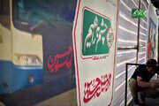 ویدیو| موکب «چشم به راهیم» در چهارمحال و بختیاری چراغی در مسیر عشق